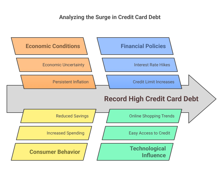 Analyzing the Surge in Credit Card Debt