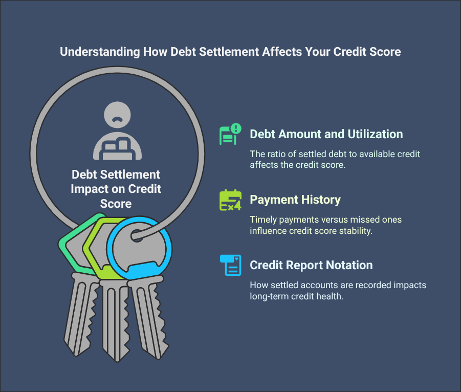 How Debt Settlement Affects Credit Scores