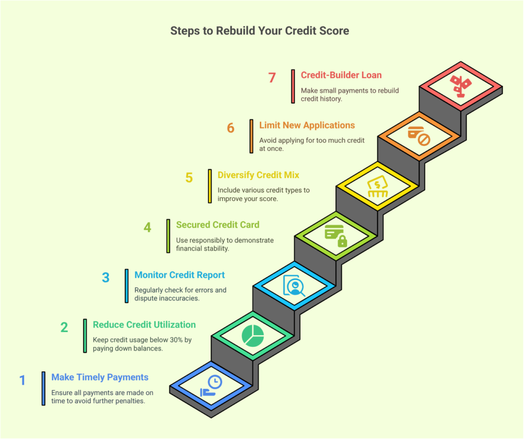 Steps to Rebuild Your Credit After a Settlement