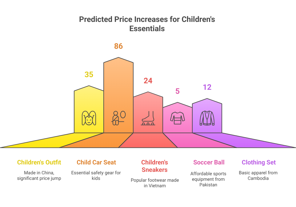 Predicted Price Increases for Children's Essentials