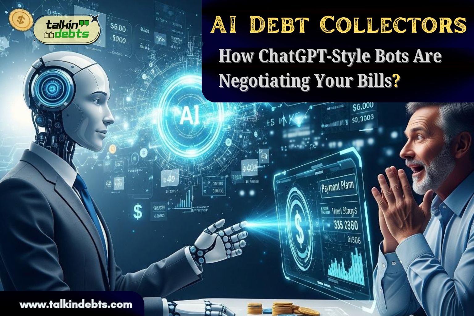 Banner image- AI Debt Collectors