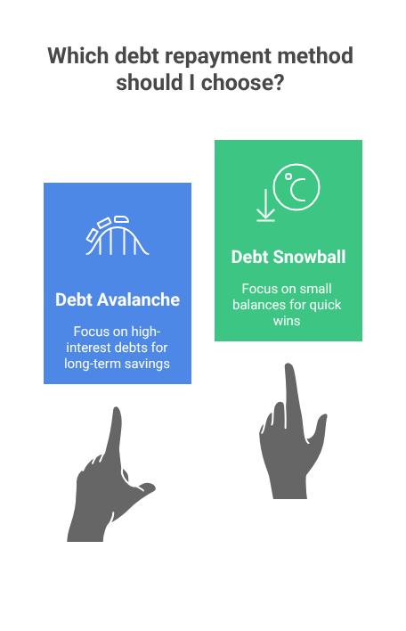 Which debt repayment method should I choose