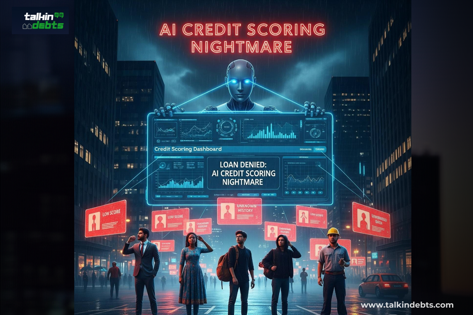 Banner image- AI Credit Scoring Nightmare
