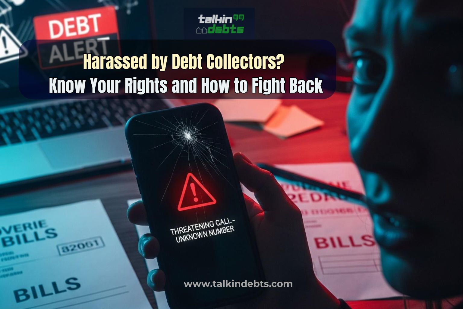 Banner image- Harassed by Debt Collectors- Know Your Rights