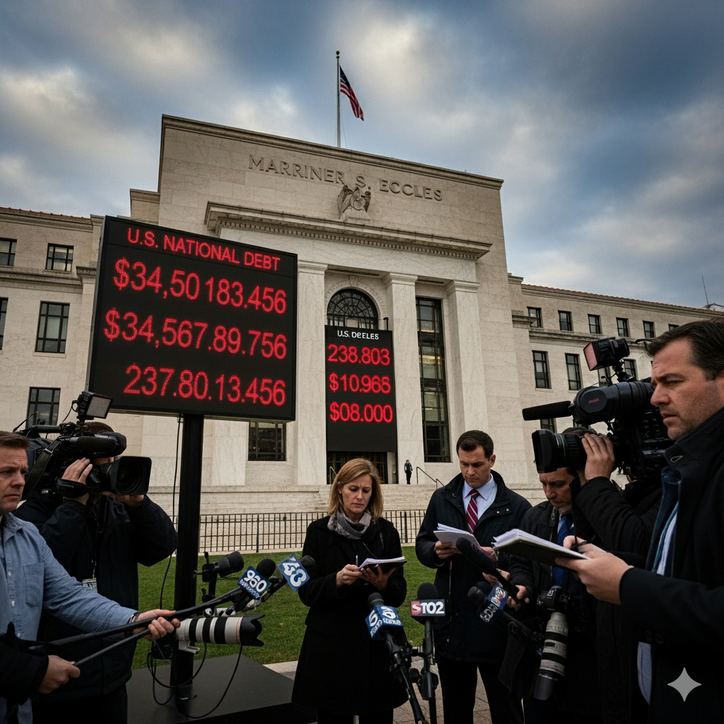 Federal Reserve vs. The Debt Clock