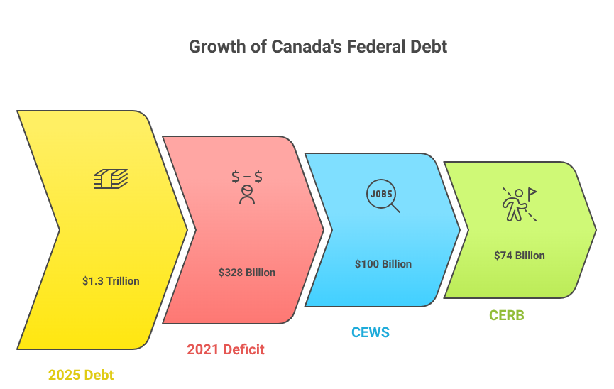 Growth of Canada's Federal Debt