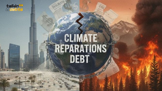 Banner image - Climate Reparations Debt