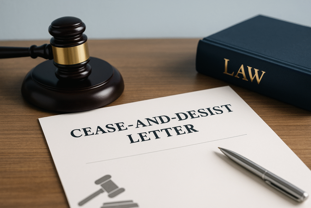 Cease-and-Desist Letter