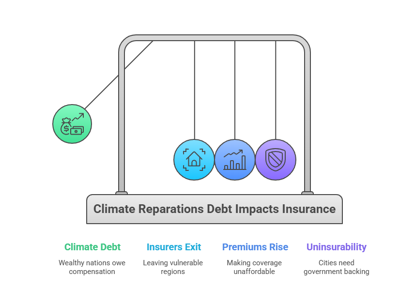 Climate Reparations Debt Impacts Insurance