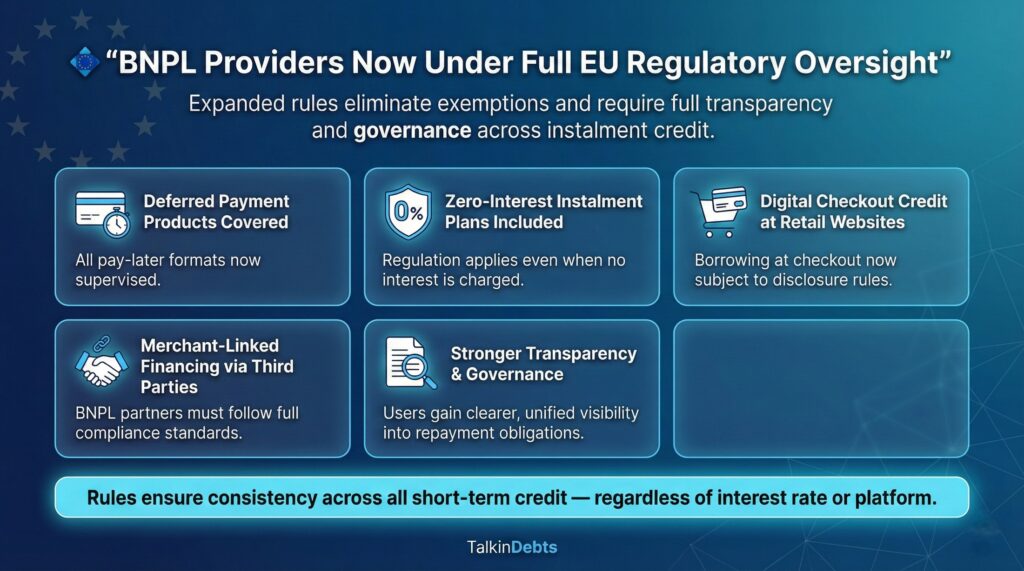 BNPL Providers Now Under Full EU Regulatory Oversight