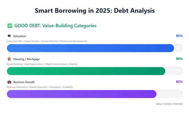 Smart Borrowing in 2025 - Good Debt Analysis