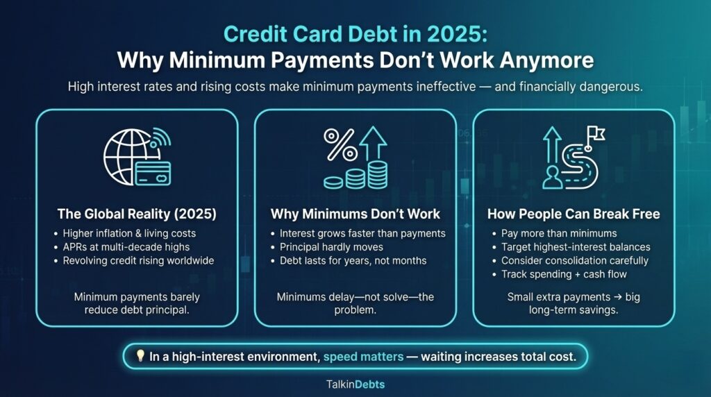 Credit Card Debt in 2025 - Why Minimum Payments Dont Work Anymore