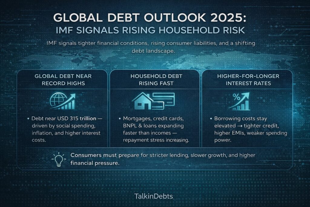 Global Debt Outlook 2025 - IMF Signals Rising Household Risk