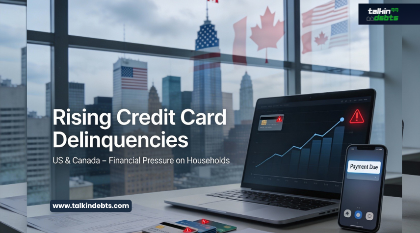 Banner Image - US & Canada Report Rising Credit Card Delinquencies
