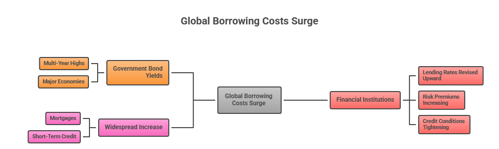 Global Borrowing Costs Surge