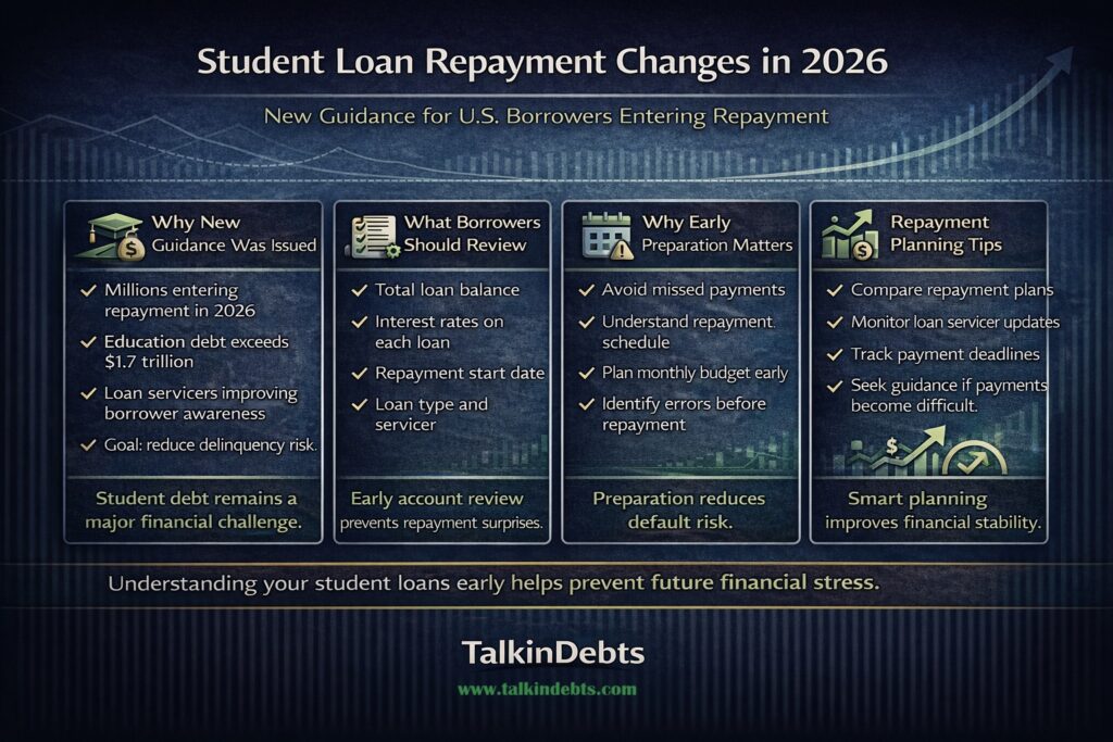 Student loan repayment guidance for 2026