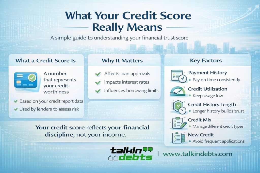 Understanding your credit score fundamentals