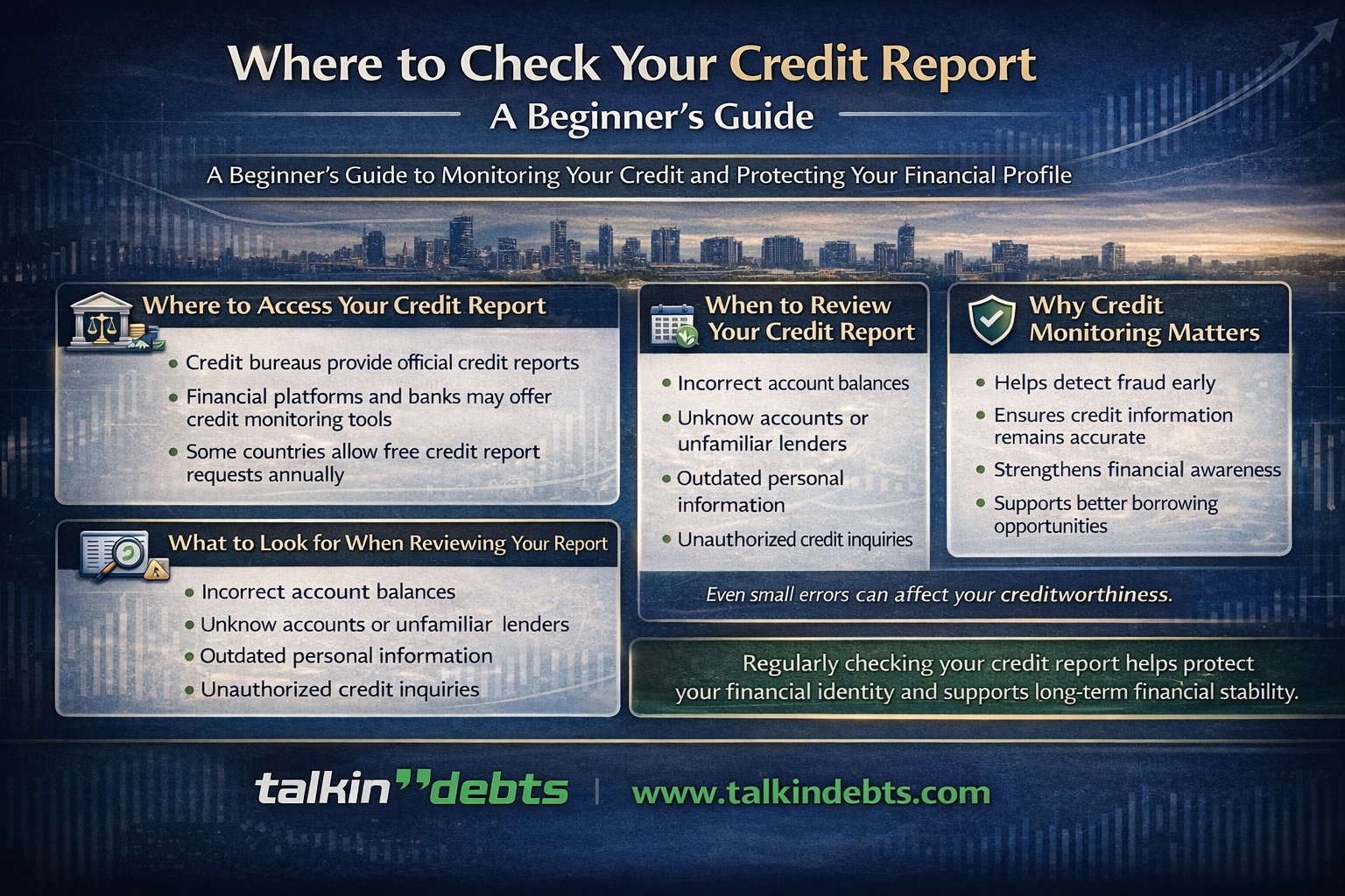 How to Understand Your Credit Report: Beginner Guide
