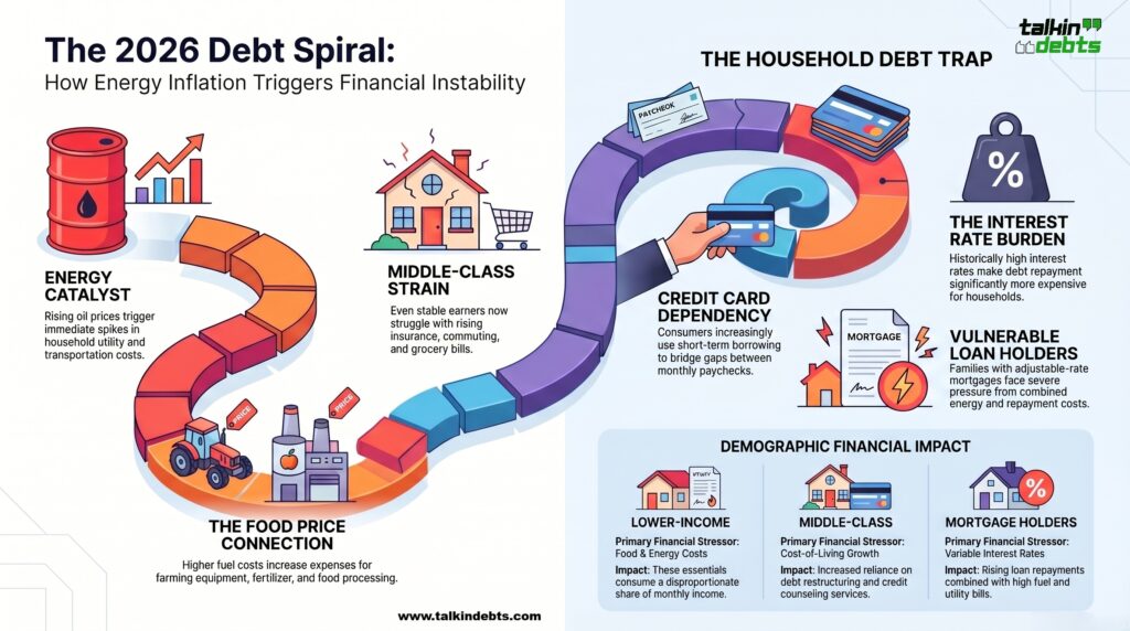 The 2026 Debt Spiral Infographic