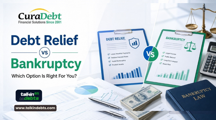 Banner Image - Debt Relief vs Bankruptcy