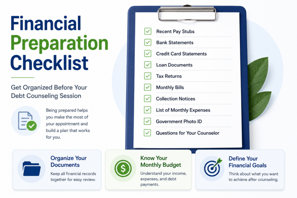 Financial Preparation Checklist