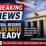 Banner Image - Federal Reserve Holds Rates Steady What It Means