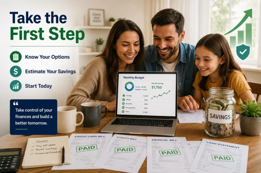 Start your free debt relief session today