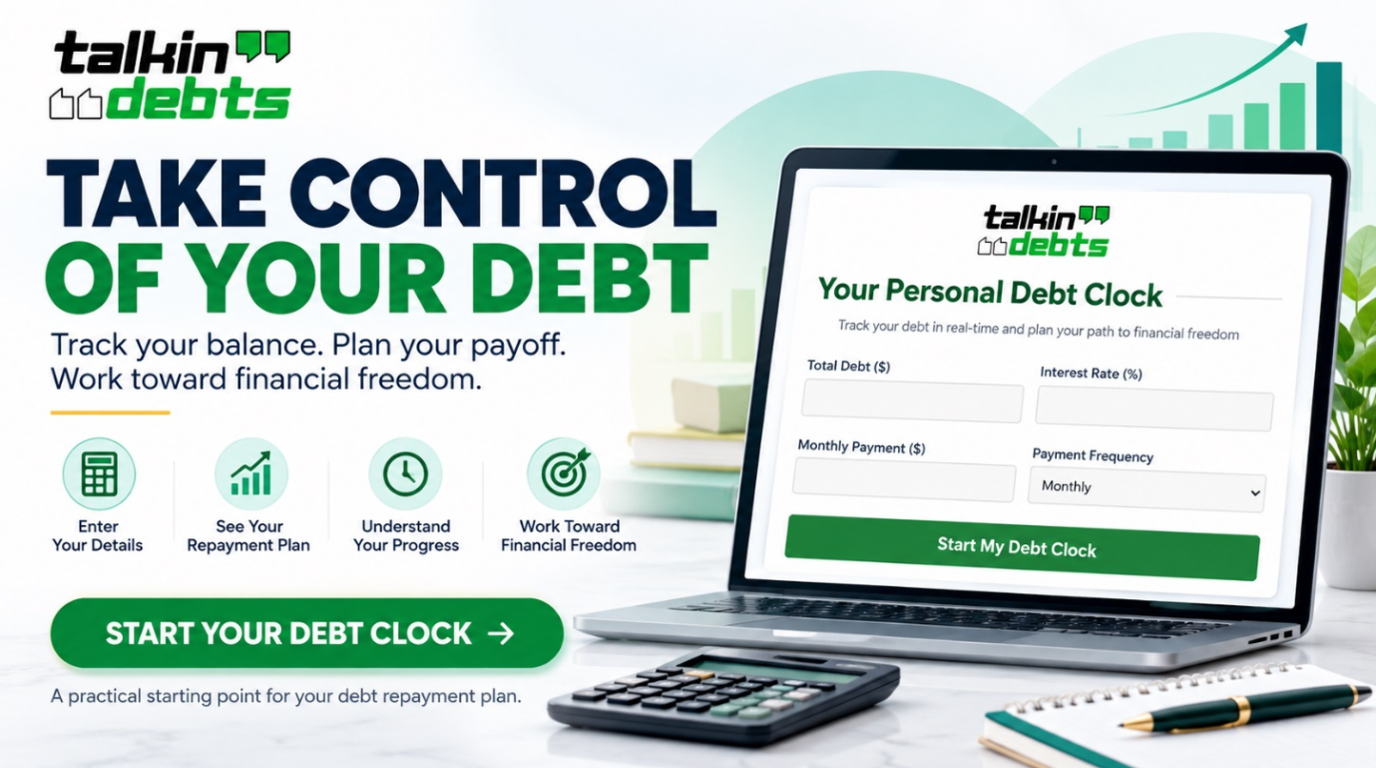 Banner - Why Tracking Your Debt Is the First Step Toward Taking Control